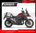 výfuk tlumič výfuku DOMINATOR P7 černý pasuje na motocykl Suzuki DL 1000 V Strom 2017   2020 4