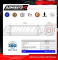 Suzuki DL 1000 V-Strom 2017 - 2020 Exhaust Muffler Auspuff Sportauspuff Silencer Echappement Silencieux Scarico Scarichi Escape Wydech Tłumik P7 BLACK DOMINATOR EXHAUST SYSTEM 5