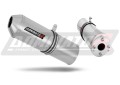 exhaust muffler DOMINATOR OVR fits the motorcycle DAELIM VJF Roadwin 125
