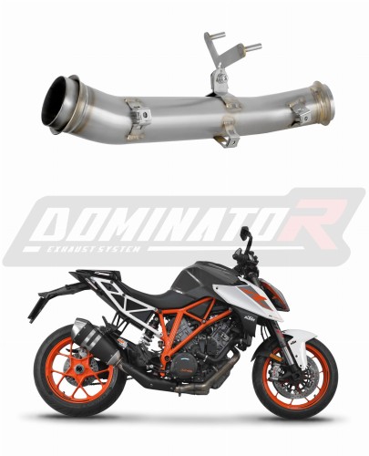 decat středový tlumič výfuku DOMINATOR Mid Pipe pasuje na motocykl 1290 SUPER DUKE R 2017   2019 2