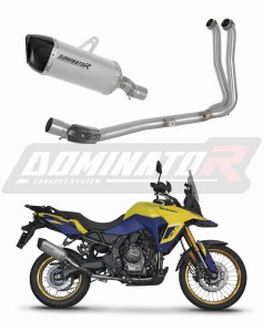 Suzuki V-Strom 800 / DE 2023 - 2024 Kompletní systém Výfukový svod Titanový tlumič HP6 + dB killer
