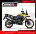 výfuk tlumič výfuku DOMINATOR MX2 černý pasuje na motocykl Suzuki V Strom 800 SE / DE 2023   2024 3