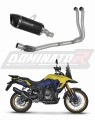 kompletní výfukový systém s tlumičem DOMINATOR Full System HP6 černý pasuje na motocykl Suzuki V Strom 800 SE / DE 2023   2024 5