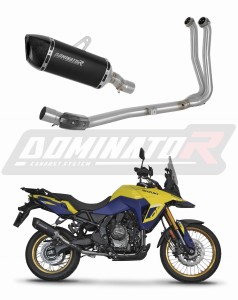 Suzuki V-Strom 800 / DE 2023 - 2024 Full system Výfukové svody Výfuk Tlumič HP6 BLACK + dB killer