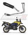 kompletní výfukový systém s tlumičem DOMINATOR Full System MX2 černý pasuje na motocykl Suzuki V Strom 800 SE / DE 2023   2024 5