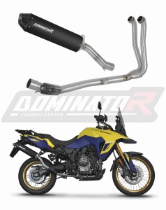 Suzuki V-Strom 800 SE / DE 2023 - 2024 Kompletní systém Svod Výfuk Tlumič MX2 BLACK + dB killer