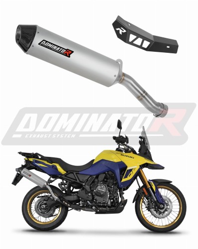 výfuk tlumič výfuku DOMINATOR MX2 pasuje na motocykl Suzuki V Strom 800 SE / DE 2023   2024 5
