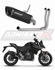 Suzuki GSX-8S / 8R 2022 - 2024 Full system Výfukové svody Výfuk Tlumič HP6 BLACK + dB killer