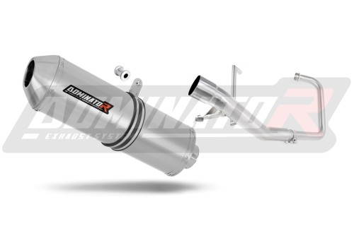 kompletní výfukový systém s tlumičem DOMINATOR Full System OVR pasuje na motocykl Yamaha YBR 125 2009   2018