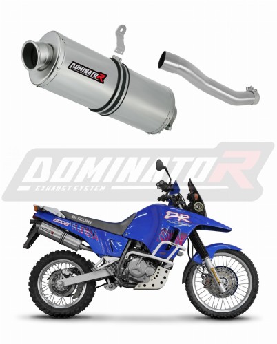 výfuk tlumič výfuku DOMINATOR oválný pasuje na motocykl Suzuki DR 800 S / BIG RIGHT SIDE  5