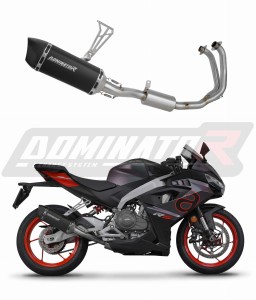 Aprilia RS 457 2024 - 2026 Full systém Svod výfuk Tlumič HP6 BLACK + dB killer