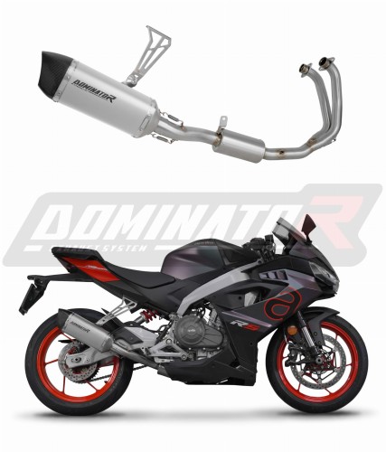 kompletní výfukový systém s tlumičem DOMINATOR Full System titanový HP6 pasuje na motocykl Aprilia RS 457 2024   2026