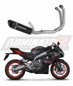 Aprilia RS 457 2024 - 2026 Full system Kolektor výfuk Tlumič HP8 BLACK + dB killer