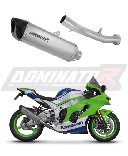 výfuk tlumič výfuku DOMINATOR titanový HP6 pasuje na motocykl Kawasaki ZX10R / RR 2021   2025