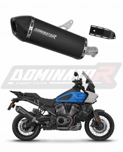 Harley Davidson PAN AMERICA 1250 2021 - 2024 výfuk Tlumič HP7 BLACK + dB killer