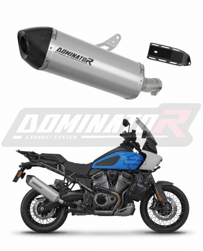 výfuk tlumič výfuku DOMINATOR titanový HP7 pasuje na motocykl Harley Davidson PAN AMERICA 1250 2021   2024
