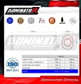 výfuk tlumič výfuku DOMINATOR OVR pasuje na motocykl SUZUKI DL 1000 V Strom 2002   2011 3