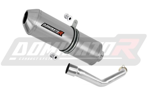 výfuk tlumič výfuku DOMINATOR OVR pasuje na motocykl SUZUKI BURGMAN 400 2003   2006