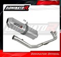 kompletní výfukový systém s tlumičem DOMINATOR Full System OVR pasuje na motocykl YAMAHA T MAX 500 2008   2011 2