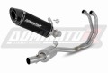 kompletní výfukový systém s tlumičem DOMINATOR Full System HP8 černý pasuje na motocykl Yamaha MT 03 2020   2023 2