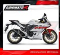 výfuk tlumič výfuku DOMINATOR OV G2 černý pasuje na motocykl Yamaha YZF R3 2019   2024 6