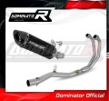 kompletní výfukový systém s tlumičem DOMINATOR Full System HP8 černý pasuje na motocykl Yamaha YZF R3 2019   2024 4