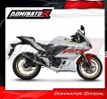kompletní výfukový systém s tlumičem DOMINATOR Full System HP8 černý pasuje na motocykl Yamaha YZF R3 2019   2024 6