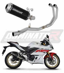 Yamaha YZF-R3 2019 - 2024 Full System výfuk Tlumič OV BLACK + dB killer medium