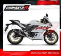 kompletní výfukový systém s tlumičem DOMINATOR Full System OV G2 černý pasuje na motocykl Yamaha YZF R3 2019   2024 6