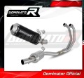 kompletny układ wydechowy z tłumikiem DOMINATOR Full System OV G2 CZARNY pasujący do motocykla Yamaha YZF-R3 2019 - 2024 4