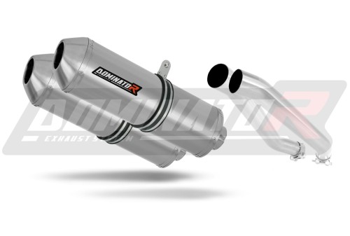 výfuk tlumič výfuku DOMINATOR homologovaný OVR pasuje na motocykl Kawasaki Z1000 2003   2006