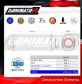 TT 600E EXHAUST Yamaha Muffler Auspuff Sportauspuff Silencer Echappement Silencieux Scarico Scarichi Escape Wydech Tłumik Carbon Tip MX BLACK 1994 - 2003 DOMINATOR  3