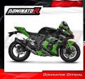 complete exhaust system with muffler DOMINATOR Full System HP5 BLACK fits the motorcycle Kawasaki ZX10R 2016   2020 5