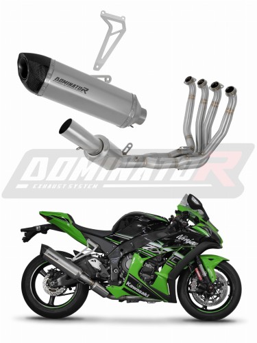 complete exhaust system with muffler DOMINATOR Full System titanium HP5 fits the motorcycle Kawasaki ZX10R 2016   2020