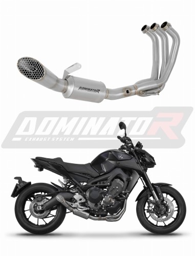 kompletní výfukový systém s tlumičem DOMINATOR Full System GP3 pasuje na motocykl Yamaha MT 09 2013   2016
