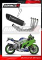 kompletní výfukový systém s tlumičem DOMINATOR Full System HP6 černý pasuje na motocykl Kawasaki ZX10R / RR 2021   2025 2