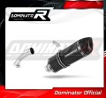 výfuk tlumič výfuku DOMINATOR homologovaný černý HP1 pasuje na motocykl BMW R1200GS 2010   2012 3
