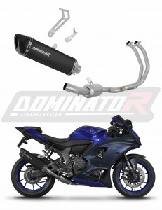 Yamaha YZF R7 2021 - 2024 RACE Full System EX výfuk Tlumič HP6 BLACK + dB killer