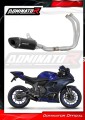 kompletní výfukový systém s tlumičem DOMINATOR Full System HP8 černý pasuje na motocykl Yamaha YZF R7 2021   2024 3