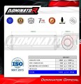 Z1000 EXHAUST Kawasaki Muffler Auspuff Sportauspuff Silencer Echappement Silencieux Scarico Scarichi Escape Wydech Tłumik OVR 2007 - 2009 Dominator  1