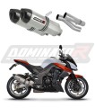 Kawasaki Z1000 2010 - 2013 Motocyklový tlumič výfuku Sportovní výfuk Tlumič HP1 Dominator Výfukový systém x