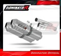 exhaust muffler DOMINATOR OVR fits the motorcycle Kawasaki ZZR 1200 2002   2005 2