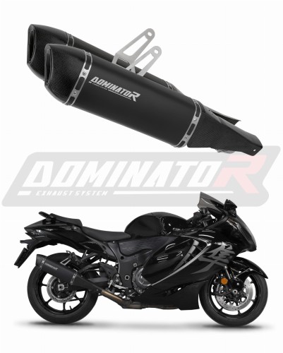 výfuk tlumič výfuku DOMINATOR HP6 černý pasuje na motocykl Suzuki GSX 1300 R Hayabusa 2021   2026 6