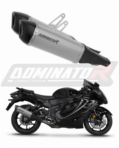 výfuk tlumič výfuku DOMINATOR titanový HP6 pasuje na motocykl Suzuki GSX 1300 R Hayabusa 2021   2026