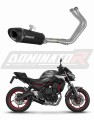 kompletny układ wydechowy z tłumikiem DOMINATOR Full System HP8 CZARNY pasujący do motocykla Kawasaki Ninja 650 2023 - 2026