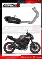 kompletní výfukový systém s tlumičem DOMINATOR Full System HP8 černý pasuje na motocykl Kawasaki Ninja 650 2023   2026 2