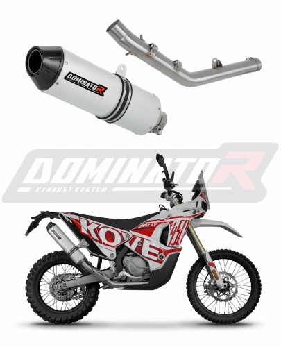 výfuk tlumič výfuku DOMINATOR MX2 pasuje na motocykl Kove 450 RALLY 2023   2025