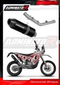 výfuk tlumič výfuku DOMINATOR MX2 černý pasuje na motocykl Kove 450 RALLY 2023   2025 2