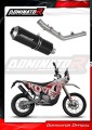 výfuk tlumič výfuku DOMINATOR MX černý pasuje na motocykl Kove 450 RALLY 2023   2025 2