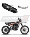 výfuk tlumič výfuku DOMINATOR MX2 černý pasuje na motocykl Kayo K5 300 Enduro 2024   2025